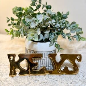 Brass Key Holder